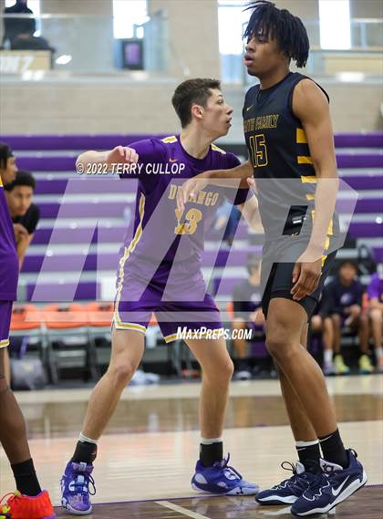 Thumbnail 2 in Durango vs. Oak Cliff Faith Family Academy (Utah Holiday Hoopfest) photogallery.