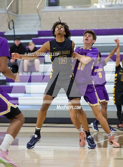 Thumbnail 2 in Durango vs. Oak Cliff Faith Family Academy (Utah Holiday Hoopfest) photogallery.