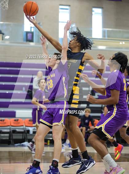 Thumbnail 1 in Durango vs. Oak Cliff Faith Family Academy (Utah Holiday Hoopfest) photogallery.