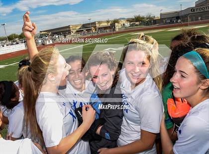 Thumbnail 2 in Desert Vista vs. Xavier College Prep (AIA 6A Final)  photogallery.