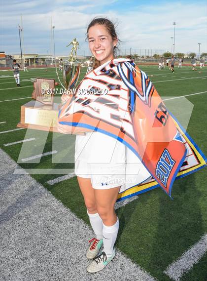 Thumbnail 1 in Desert Vista vs. Xavier College Prep (AIA 6A Final)  photogallery.