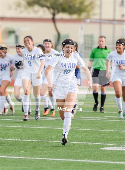 Thumbnail 2 in Desert Vista vs. Xavier College Prep (AIA 6A Final)  photogallery.