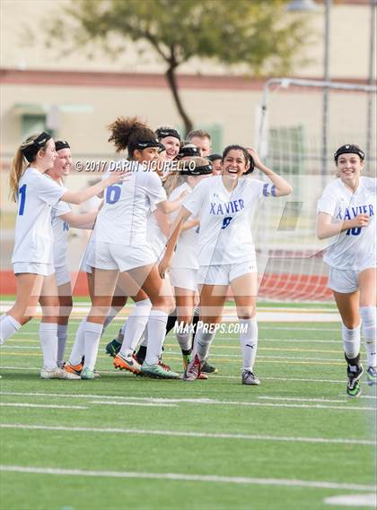 Thumbnail 2 in Desert Vista vs. Xavier College Prep (AIA 6A Final)  photogallery.