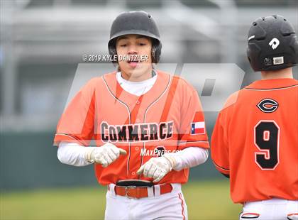 Thumbnail 2 in Commerce vs Cumby (Blue Ridge Tournament) photogallery.