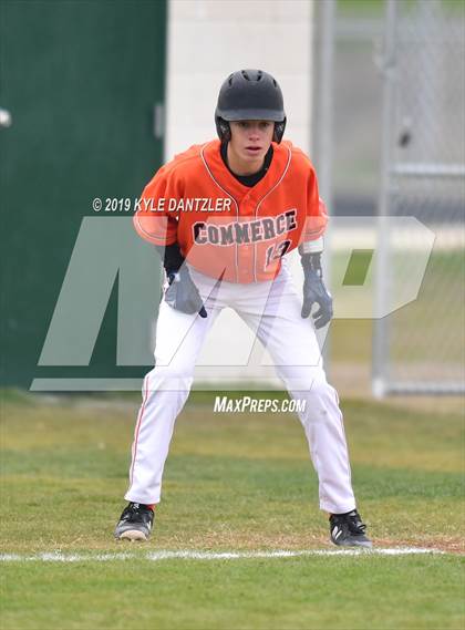Thumbnail 3 in Commerce vs Cumby (Blue Ridge Tournament) photogallery.