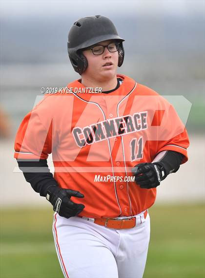 Thumbnail 2 in Commerce vs Cumby (Blue Ridge Tournament) photogallery.