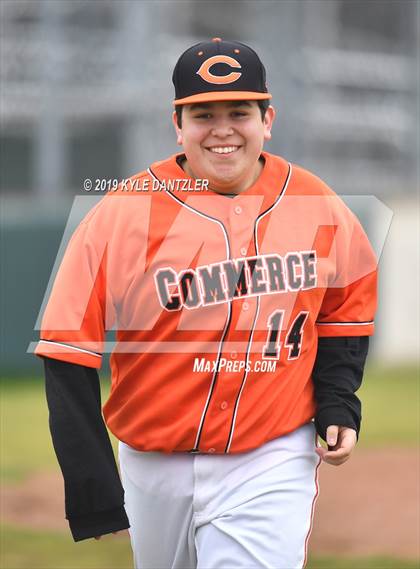 Thumbnail 2 in Commerce vs Cumby (Blue Ridge Tournament) photogallery.