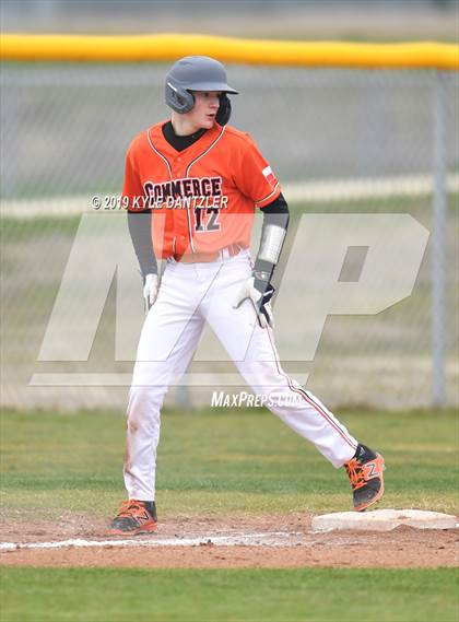 Thumbnail 3 in Commerce vs Cumby (Blue Ridge Tournament) photogallery.