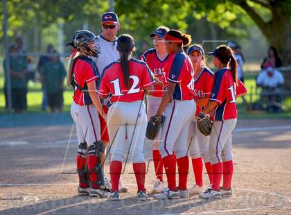 Thumbnail 3 in Pleasant Grove vs. Rocklin (CIF SS D1 Semifinal) photogallery.