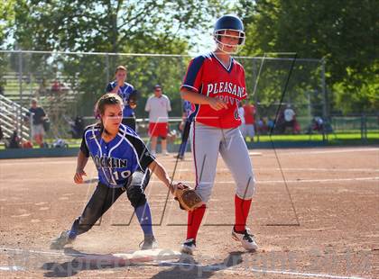 Thumbnail 1 in Pleasant Grove vs. Rocklin (CIF SS D1 Semifinal) photogallery.