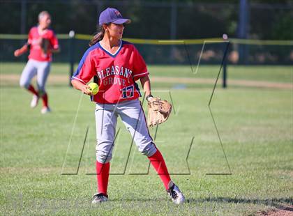 Thumbnail 1 in Pleasant Grove vs. Rocklin (CIF SS D1 Semifinal) photogallery.