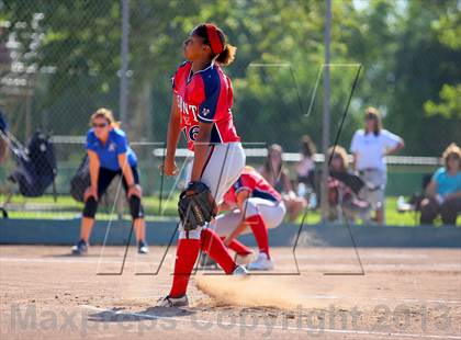 Thumbnail 2 in Pleasant Grove vs. Rocklin (CIF SS D1 Semifinal) photogallery.