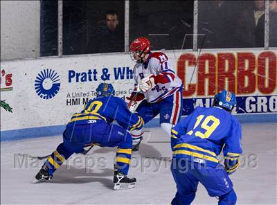 Thumbnail 1 in Massena vs West Genesee (NYSPHSAA D1 Final) photogallery.