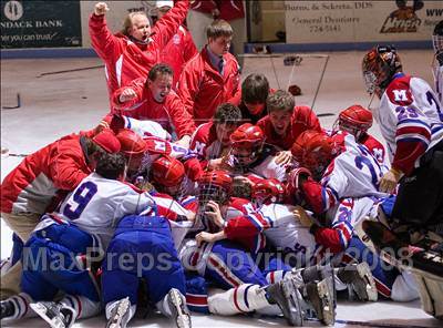 Thumbnail 3 in Massena vs West Genesee (NYSPHSAA D1 Final) photogallery.
