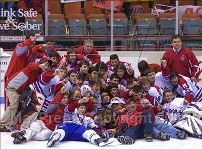 Thumbnail 1 in Massena vs West Genesee (NYSPHSAA D1 Final) photogallery.