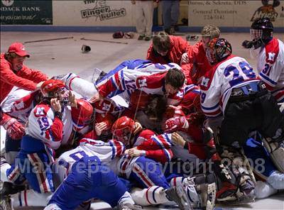 Thumbnail 1 in Massena vs West Genesee (NYSPHSAA D1 Final) photogallery.