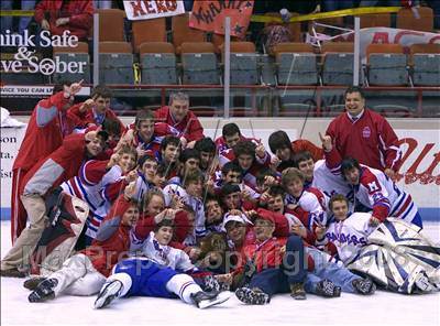 Thumbnail 3 in Massena vs West Genesee (NYSPHSAA D1 Final) photogallery.