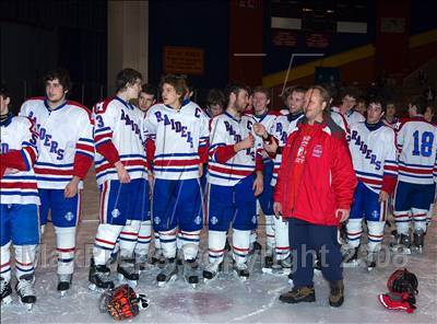 Thumbnail 2 in Massena vs West Genesee (NYSPHSAA D1 Final) photogallery.