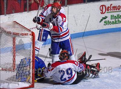 Thumbnail 1 in Massena vs West Genesee (NYSPHSAA D1 Final) photogallery.