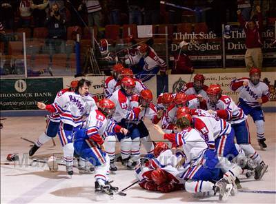 Thumbnail 2 in Massena vs West Genesee (NYSPHSAA D1 Final) photogallery.