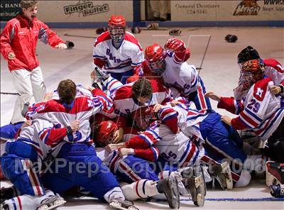 Thumbnail 2 in Massena vs West Genesee (NYSPHSAA D1 Final) photogallery.
