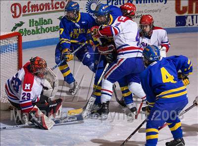Thumbnail 3 in Massena vs West Genesee (NYSPHSAA D1 Final) photogallery.