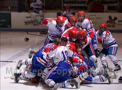 Thumbnail 3 in Massena vs West Genesee (NYSPHSAA D1 Final) photogallery.