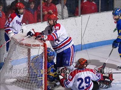 Thumbnail 2 in Massena vs West Genesee (NYSPHSAA D1 Final) photogallery.