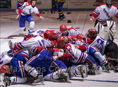 Thumbnail 1 in Massena vs West Genesee (NYSPHSAA D1 Final) photogallery.
