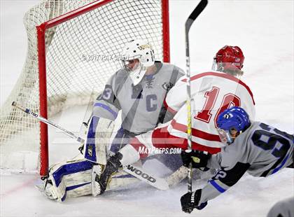 Thumbnail 2 in Resurrection Christian vs. Regis Jesuit (CHSAA Frozen Four) photogallery.
