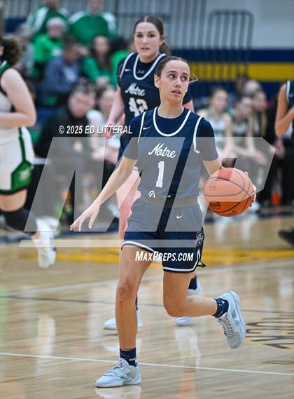 Thumbnail 3 in Waterford vs. Notre Dame  (OHSAA DIV VII District Final) photogallery.