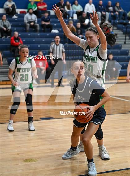 Thumbnail 2 in Waterford vs. Notre Dame  (OHSAA DIV VII District Final) photogallery.