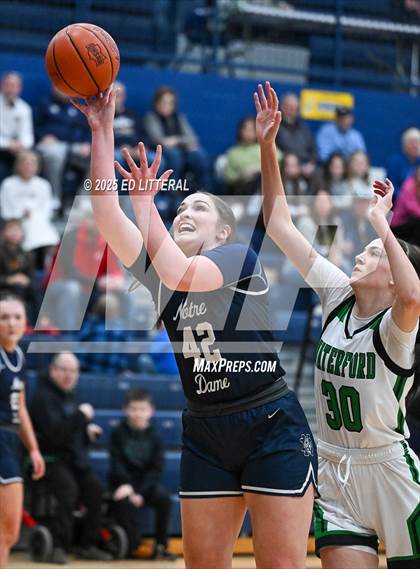 Thumbnail 2 in Waterford vs. Notre Dame  (OHSAA DIV VII District Final) photogallery.