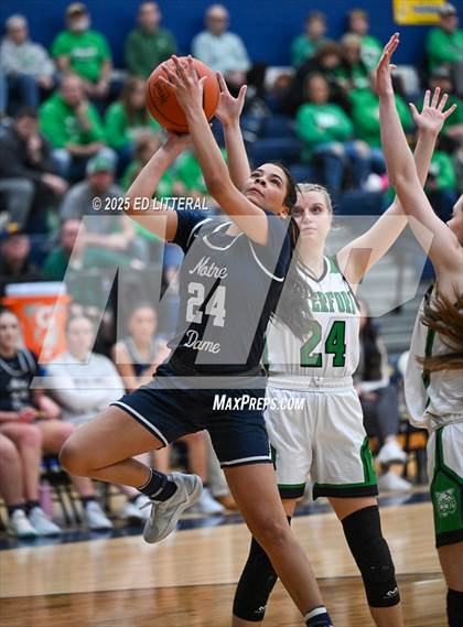 Thumbnail 1 in Waterford vs. Notre Dame  (OHSAA DIV VII District Final) photogallery.