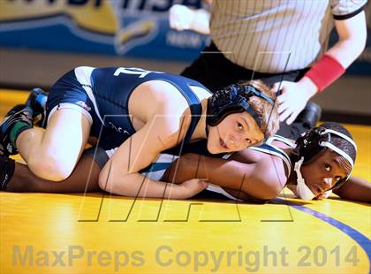 Thumbnail 2 in NYSPHSAA Championships (Division 1 Finals 99-138 lbs) photogallery.