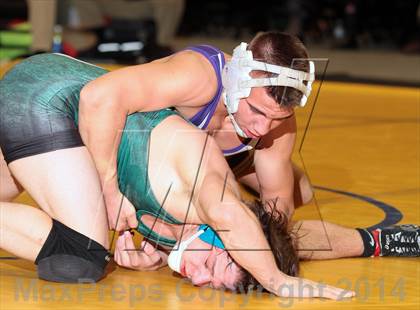 Thumbnail 1 in NYSPHSAA Championships (Division 1 Finals 99-138 lbs) photogallery.
