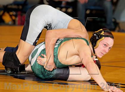 Thumbnail 3 in NYSPHSAA Championships (Division 1 Finals 99-138 lbs) photogallery.