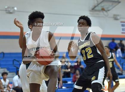 Thumbnail 3 in Knightdale vs Southeast Raleigh (Athens Drive JV Holiday Tournament) photogallery.