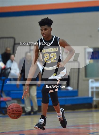 Thumbnail 1 in Knightdale vs Southeast Raleigh (Athens Drive JV Holiday Tournament) photogallery.