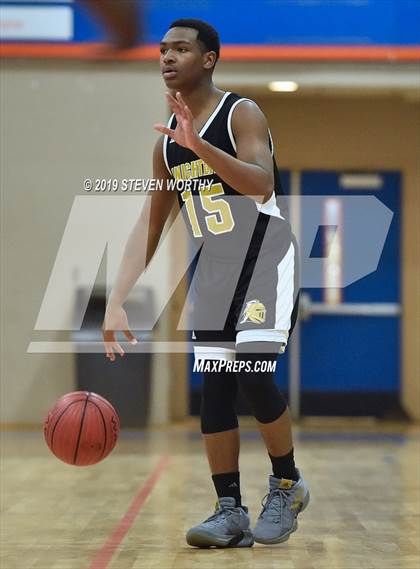 Thumbnail 1 in Knightdale vs Southeast Raleigh (Athens Drive JV Holiday Tournament) photogallery.