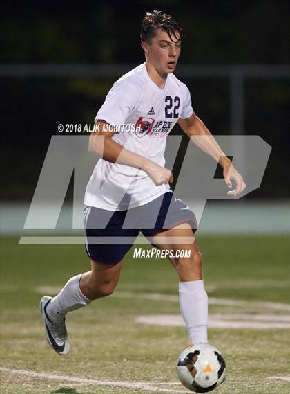 Thumbnail 3 in Green Hope vs. Apex Friendship (Wake County Cup) photogallery.