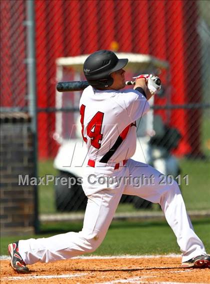 Thumbnail 3 in Goose Creek Memorial vs Sam Rayburn (Goose Creek Memorial Tournament) photogallery.