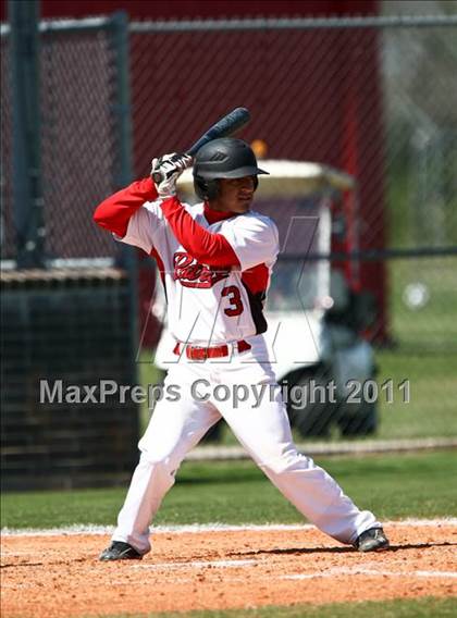 Thumbnail 1 in Goose Creek Memorial vs Sam Rayburn (Goose Creek Memorial Tournament) photogallery.