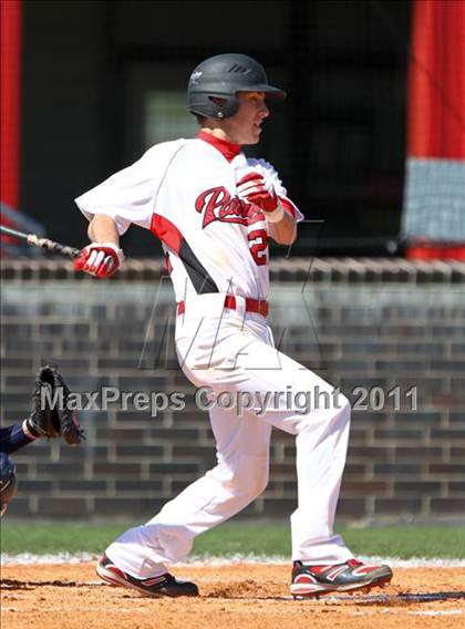 Thumbnail 2 in Goose Creek Memorial vs Sam Rayburn (Goose Creek Memorial Tournament) photogallery.