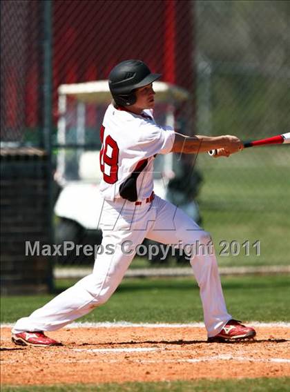 Thumbnail 3 in Goose Creek Memorial vs Sam Rayburn (Goose Creek Memorial Tournament) photogallery.