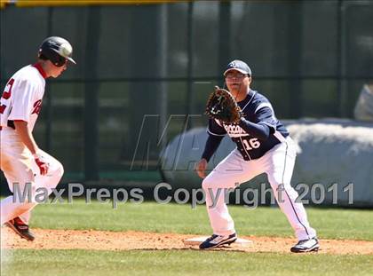 Thumbnail 2 in Goose Creek Memorial vs Sam Rayburn (Goose Creek Memorial Tournament) photogallery.