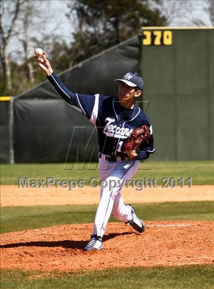Thumbnail 2 in Goose Creek Memorial vs Sam Rayburn (Goose Creek Memorial Tournament) photogallery.