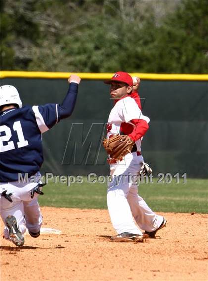 Thumbnail 3 in Goose Creek Memorial vs Sam Rayburn (Goose Creek Memorial Tournament) photogallery.