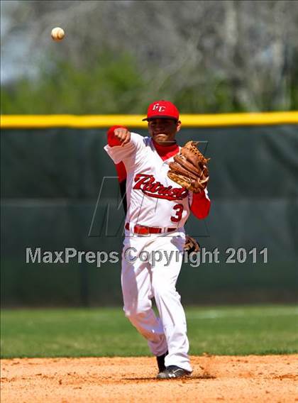 Thumbnail 3 in Goose Creek Memorial vs Sam Rayburn (Goose Creek Memorial Tournament) photogallery.