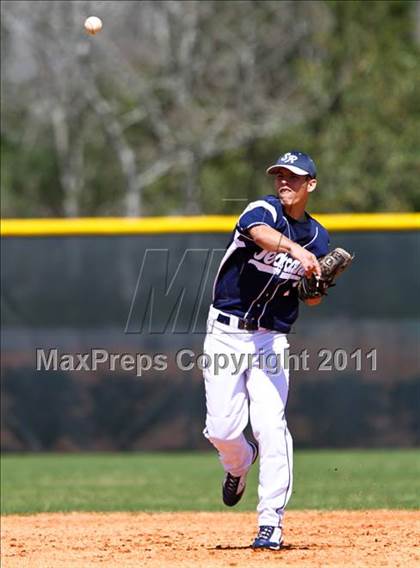 Thumbnail 1 in Goose Creek Memorial vs Sam Rayburn (Goose Creek Memorial Tournament) photogallery.